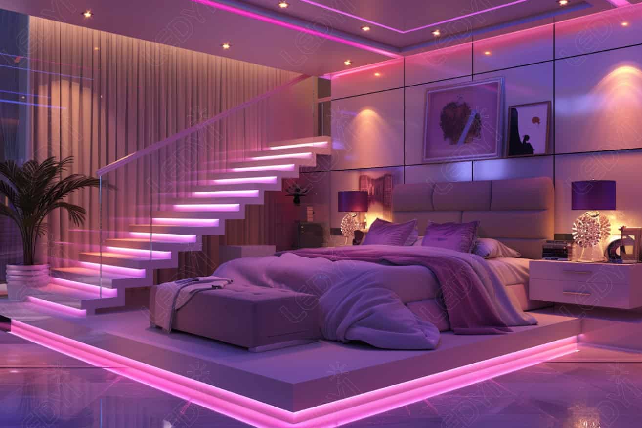 Moderní COB LED osvětlení schodiště